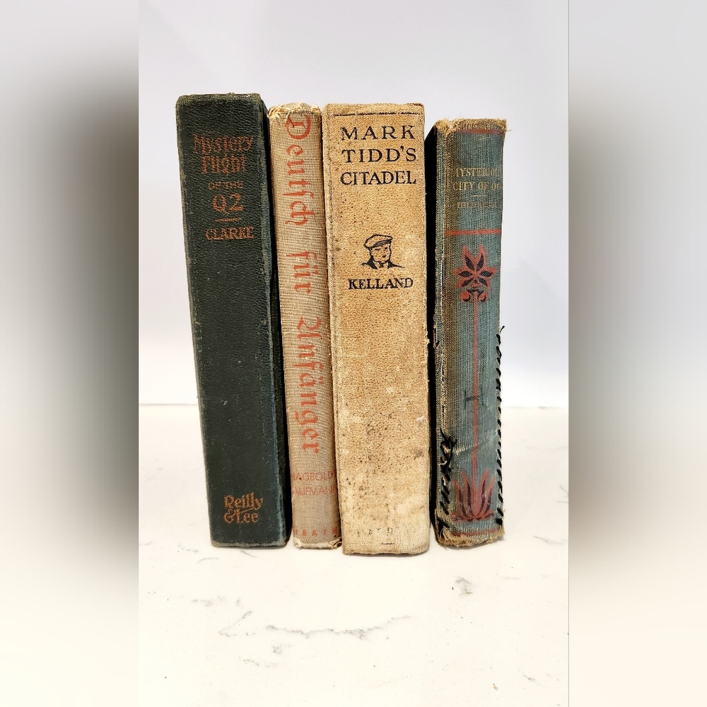 Vintage Hardcover Book Set